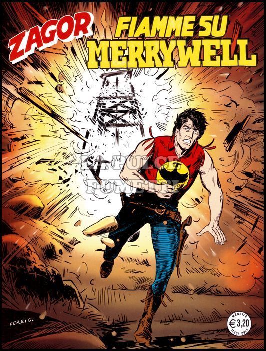 ZENITH # 663 - ZAGOR 612: FIAMME SU MERRYWELL